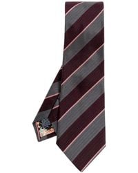 Paul Smith - Herringbone Stripe Tie - Lyst