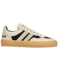 Moncler - X Palm Angels Monaco2 Canvas Suede Sneakers - Lyst