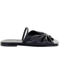 Vic Matié - Pleated Slide Sandals - Lyst