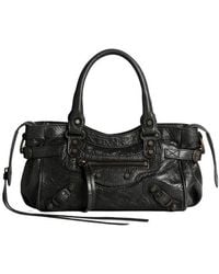 Balenciaga - Le City Bag East-West Mini - Lyst