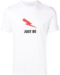 Neil Barrett - Lightning Pattern T-Shirt - Lyst