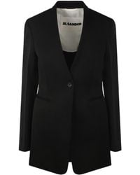 Jil Sander - Single-Breasted Tailored Jacket - Lyst