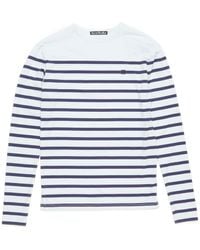 Acne Studios - Striped Long-Sleeve T-Shirt - Lyst