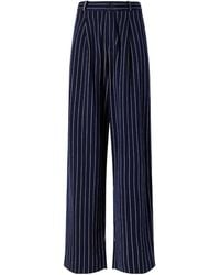 Guest In Residence - Loose-Fitting Striped Trousers - Lyst