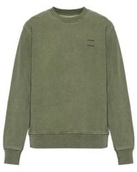Samsøe & Samsøe - Logo-Print Crew-Neck Sweatshirt - Lyst
