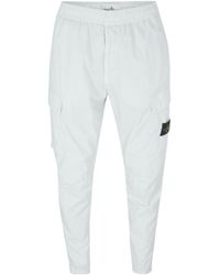 Stone Island - Logo Cargo Track Pants - Lyst