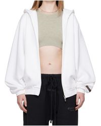 Fear Of God - Zipper Hooded Sweatshirt - Lyst