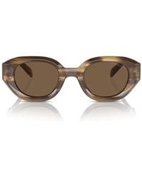 Emporio Armani - Irregular-Frame Sunglasses - Lyst