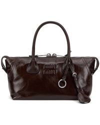 Miu Miu - Zippered Shoulder Bag - Lyst