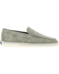 Fear Of God - Suede Logo-Patch Loafers - Lyst
