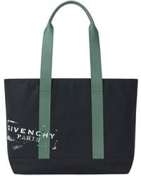 Givenchy - Logo Printed Large Tote Bag - Lyst