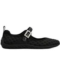 Roger Vivier - Viv Low Strap Ballet Flats - Lyst