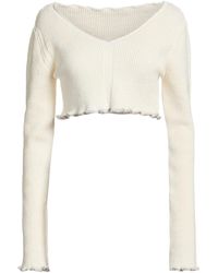 Jacquemus - Ivory Sweater Linen, Polyamide, Elastane - Lyst