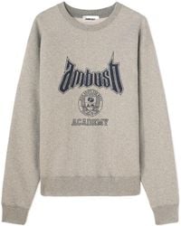 Ambush - Academy Logo Printed Sweatshirt - Lyst