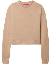 The Elder Statesman - Cashmere Cropped Sweater - Lyst