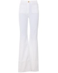 Elisabetta Franchi - Bell-Bottom Jeans - Lyst