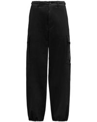 Moncler - Wide-Leg Cargo Trousers - Lyst