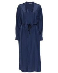 Barena - V-Neck Midi Dress - Lyst