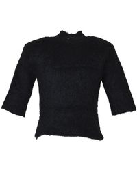 Sportmax - Mohair High-Neck Top - Lyst