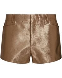 Tom Ford - Tailored Mini Shorts - Lyst