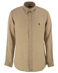 Polo Ralph Lauren - Polo Pony Embroidered Buttoned Shirt - Lyst