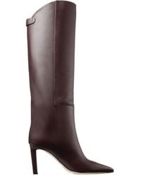 Jimmy Choo - 85Mm Alizze Knee-High Boots - Lyst
