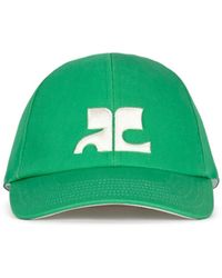 Courreges - Courrèges Logo Baseball Cap - Lyst