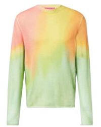 The Elder Statesman - Crew Neck Knit Sweater - Lyst