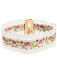 Chloé - Chloé Folk Floral Choker Necklace - Lyst