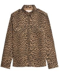 Zadig & Voltaire - Leopard-Print Button-Fastening Shirt - Lyst