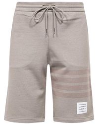 Thom Browne - Bar Track Shorts - Lyst