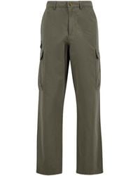 Barbour - Spey Poplin Relaxed Trousers - Lyst