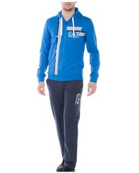 EA7 - Two-Piece Suit Of Zipper Sweater And Trousers Sportswear - Lyst