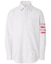 Thom Browne - Bar Striped Shirt - Lyst