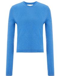 Nanushka - Long-Sleeved Crewneck Knitted Jumper - Lyst