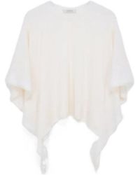 Dorothee Schumacher - Draped Ruffle-Sleeve Knit Top - Lyst