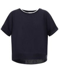 Herno - Short-Sleeved Crewneck T-Shirt - Lyst