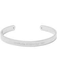 Acne Studios - Engraved-Logo Bracelet - Lyst