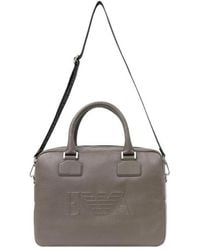 Emporio Armani - Logo Details Handbag - Lyst