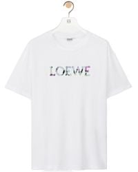 Loewe - Relaxed-Fit Cotton T-Shirt - Lyst