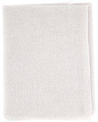 Gran Sasso - Fringed Lightweight Scarf - Lyst