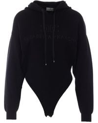 Elisabetta Franchi - Hooded Bodysuit - Lyst