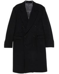 Lardini - Double-Breasted Coat - Lyst