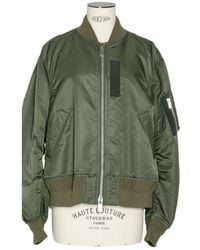 Sacai - Zip-Up Bomber Jacket - Lyst
