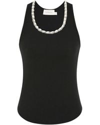 Zimmermann - Illuminate Embellished Tank Top - Lyst