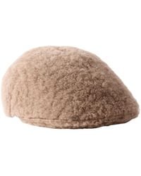 Brunello Cucinelli - Shearling Flat Cap - Lyst
