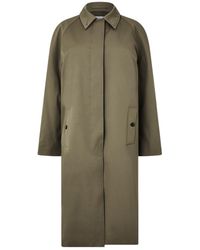 Anine Bing - Lapel Long Sleeve Coat - Lyst