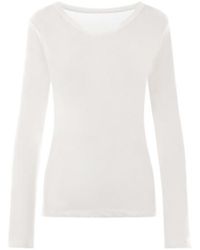 Yohji Yamamoto - Cut-Out Cotton Top - Lyst