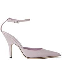 BY FAR - Eliza 75Mm Pointed-Toe Pumps - Lyst