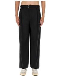 Lanvin - Wide Leg Pants - Lyst